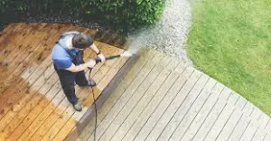 New Hope Window Cleaning Company's Male Wooden & Composite Deck and Patio Washing